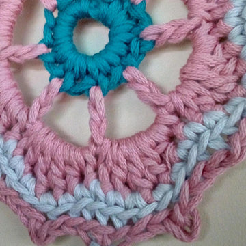 Mini Scrappy Mandala