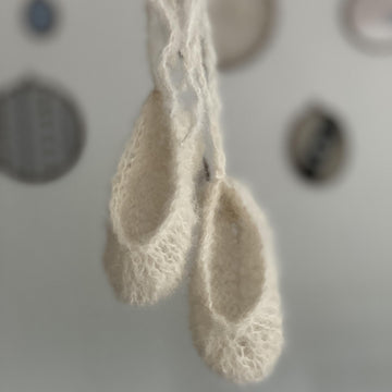 Knitted Lina ballerina shoes