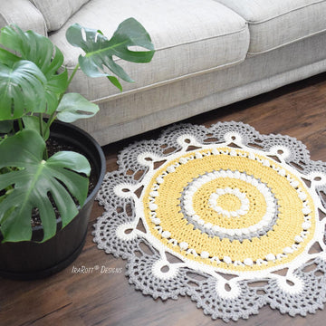 Retro Doily Rug