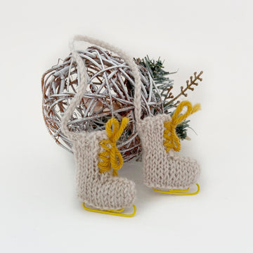 Ice skates ornament