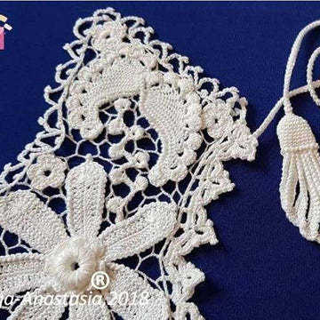 Lace vintage detachable collar