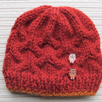 Lattice Stitch Hat for a Baby, Child and Adult