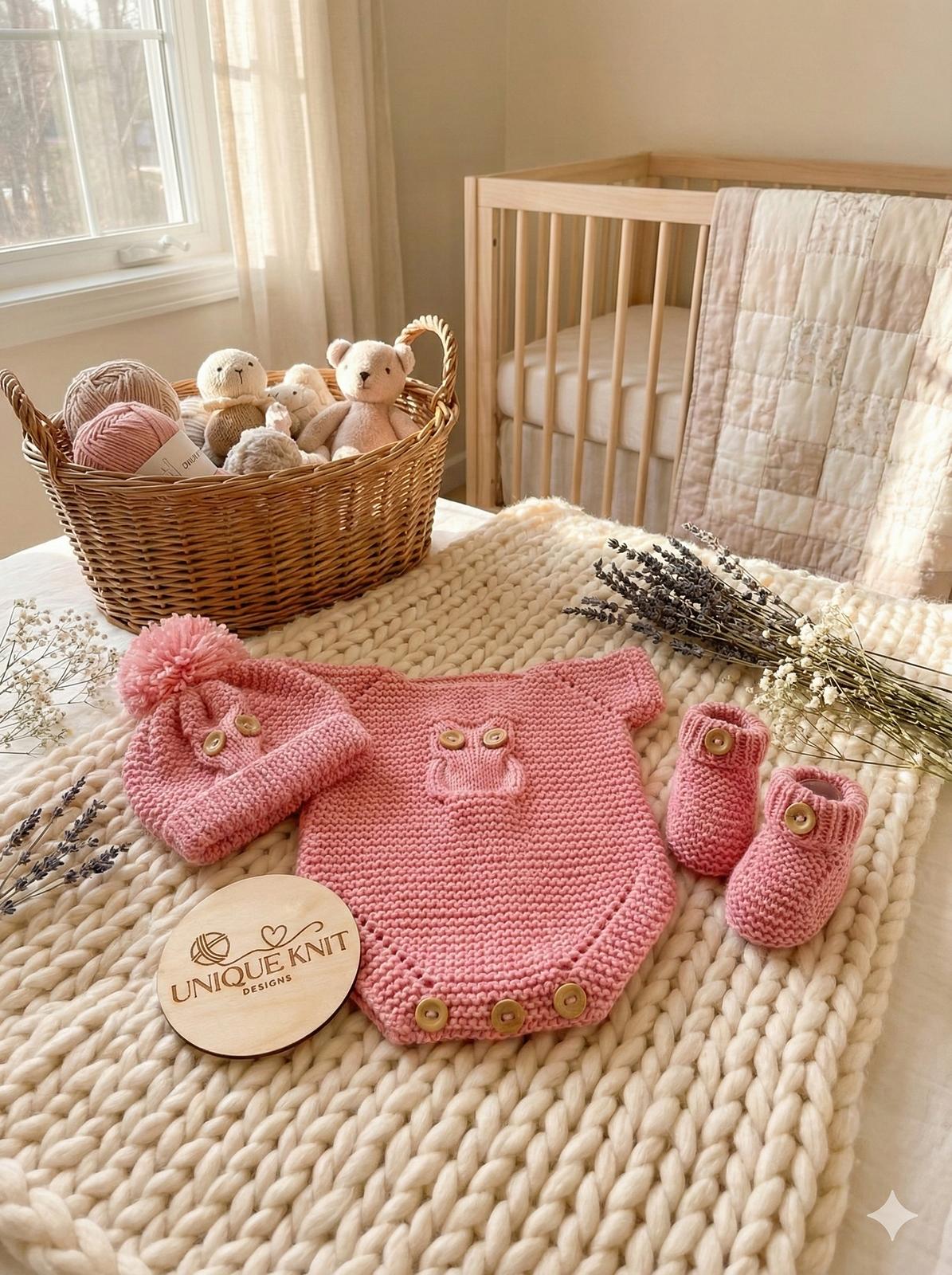 "Buttercup" Romper suit set