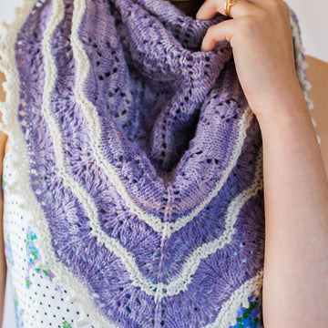 Fields of Lavender (Shawl)