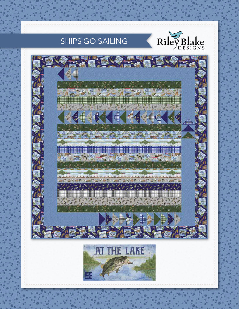 Riley Blake Ships Go Sailing - At The Lake - Downloadable PDF