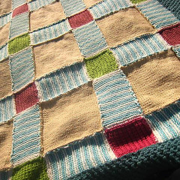Traditional Patchwork Throw