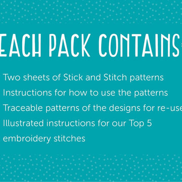 Oh Sew Bootiful Loadsa Love Stick and Stitch Embroidery Patterns