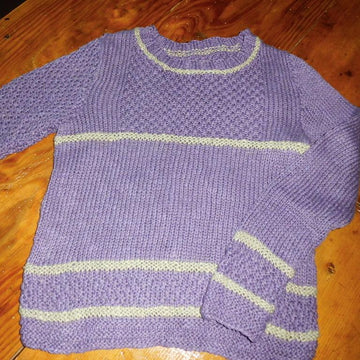 MELINDA, girl's cotton sweater