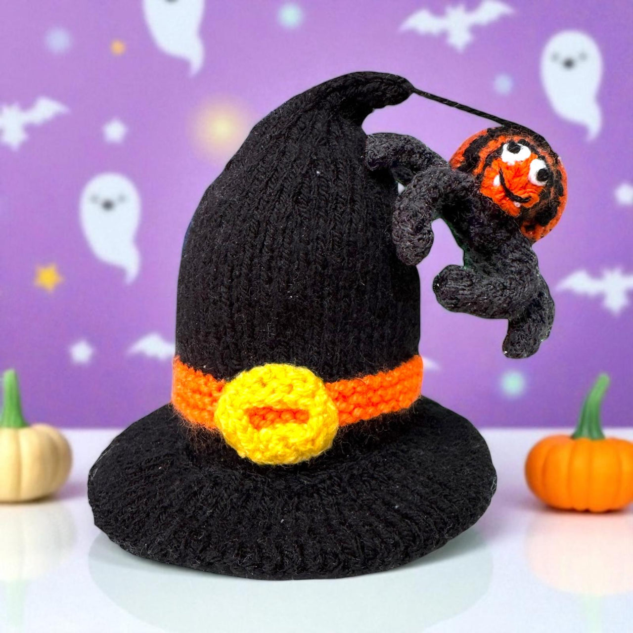 Halloween Witch's Hat choc orange cover / toy