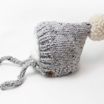 Chunky Pompom Pixie Bonnet Hat Baby Children