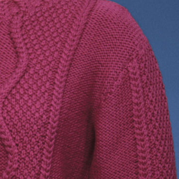 Zig Zag Cable Pullover #153