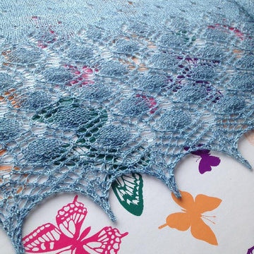 Dew Drops Shawl