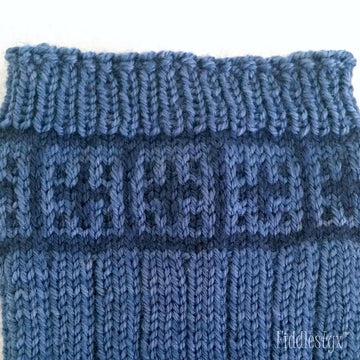 Postage Stamp Socks