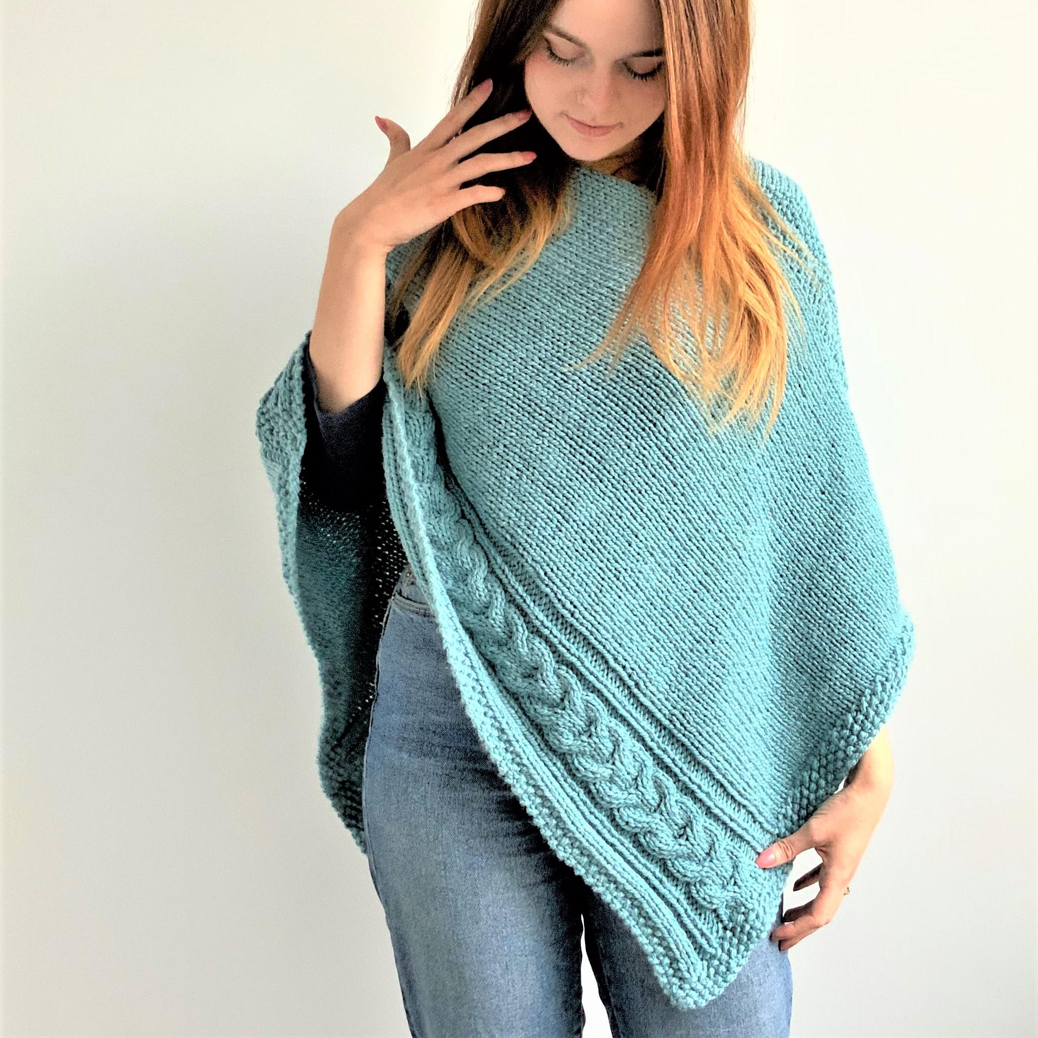 “Hearts” Poncho