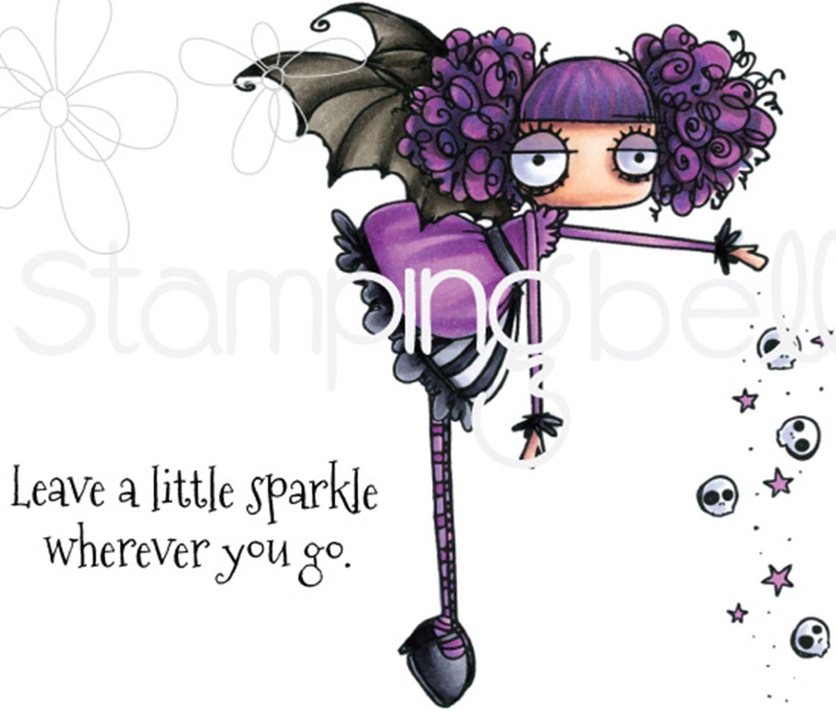Stamping Bella Cling Stamps - Oddball Sparkle Fairy