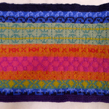 Over the Rainbow - Fair Isle Cowl
