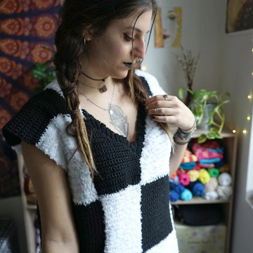 Wednesday Addams Inspired Vest