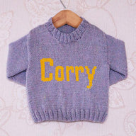 Intarsia - Corry Moniker Chart - Childrens Sweater