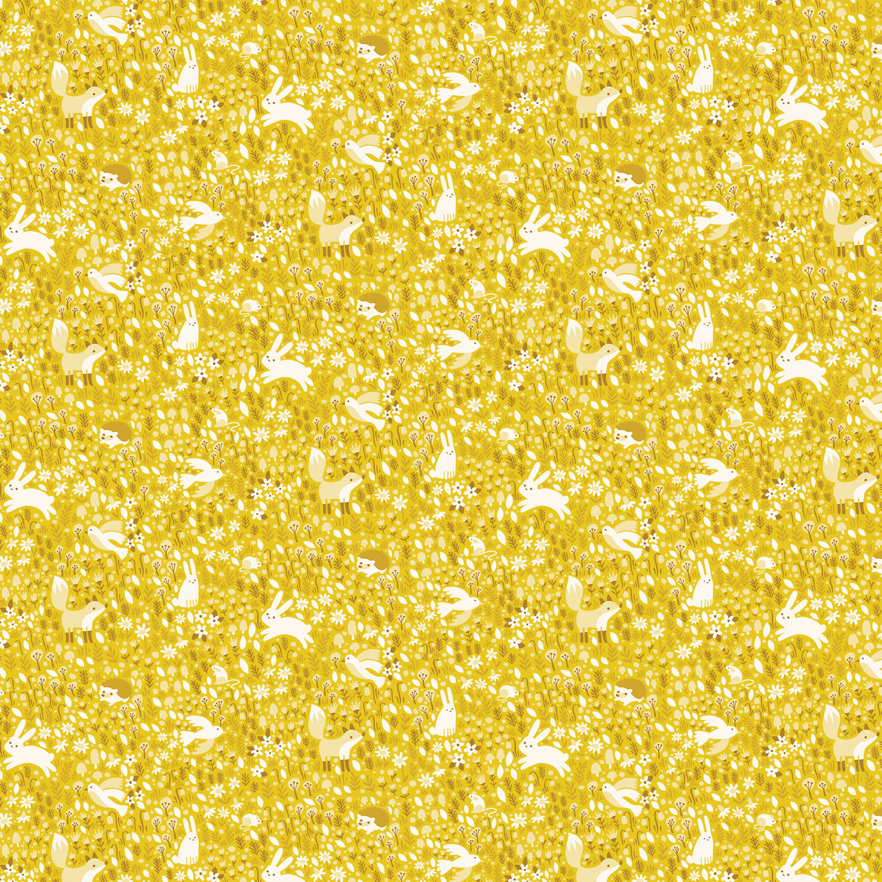 Michael Miller Fabrics Open Fields: Full of Wonder - Meadow Social I