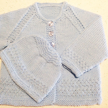 Easy Matinee Jacket & Toque