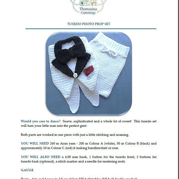 Tuxedo Tails Suit Trousers and Jacket Photo Prop