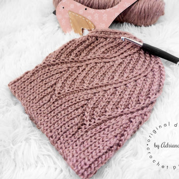 HANNAH knit-look beanie