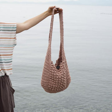 Vintage Vibe Beach Bag