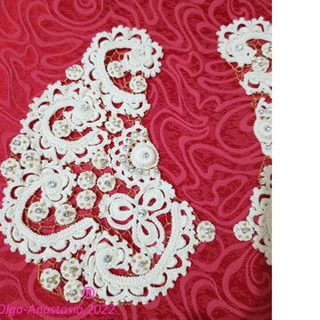 Detachable lace collar "Olga"