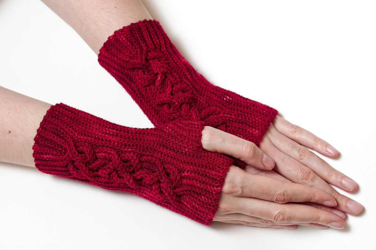 Cranberry Mittens