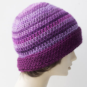 Turned Brim Beanie