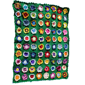 Sunflower Granny Square Afghan