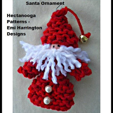 2104k - Santa Ornament