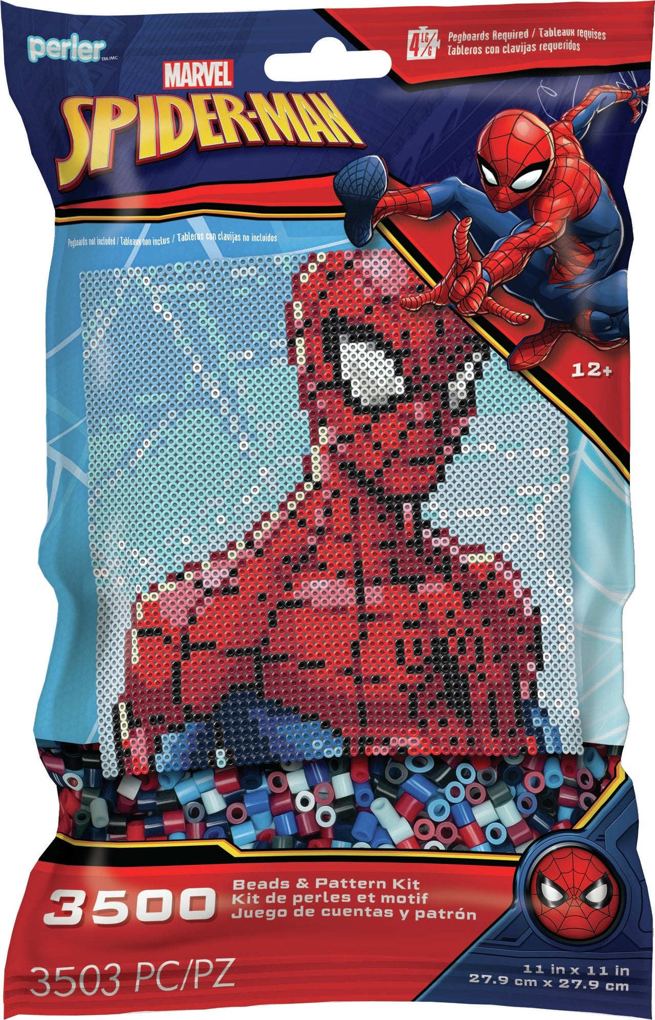 Perler Pattern Bag - Spiderman