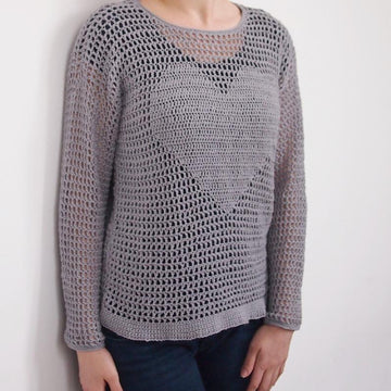 Heart sweater