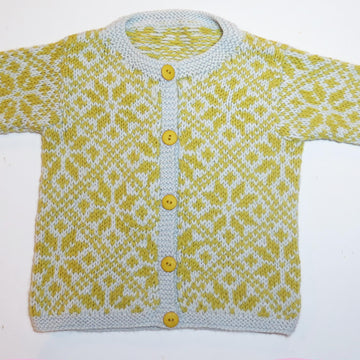 Fair Isle Child's Cardigan