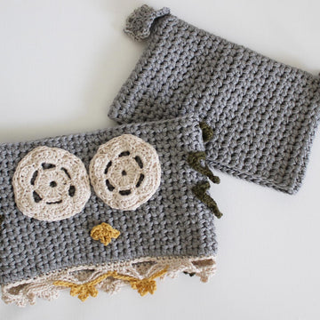 Luna the Owl Hat and Cowl Set