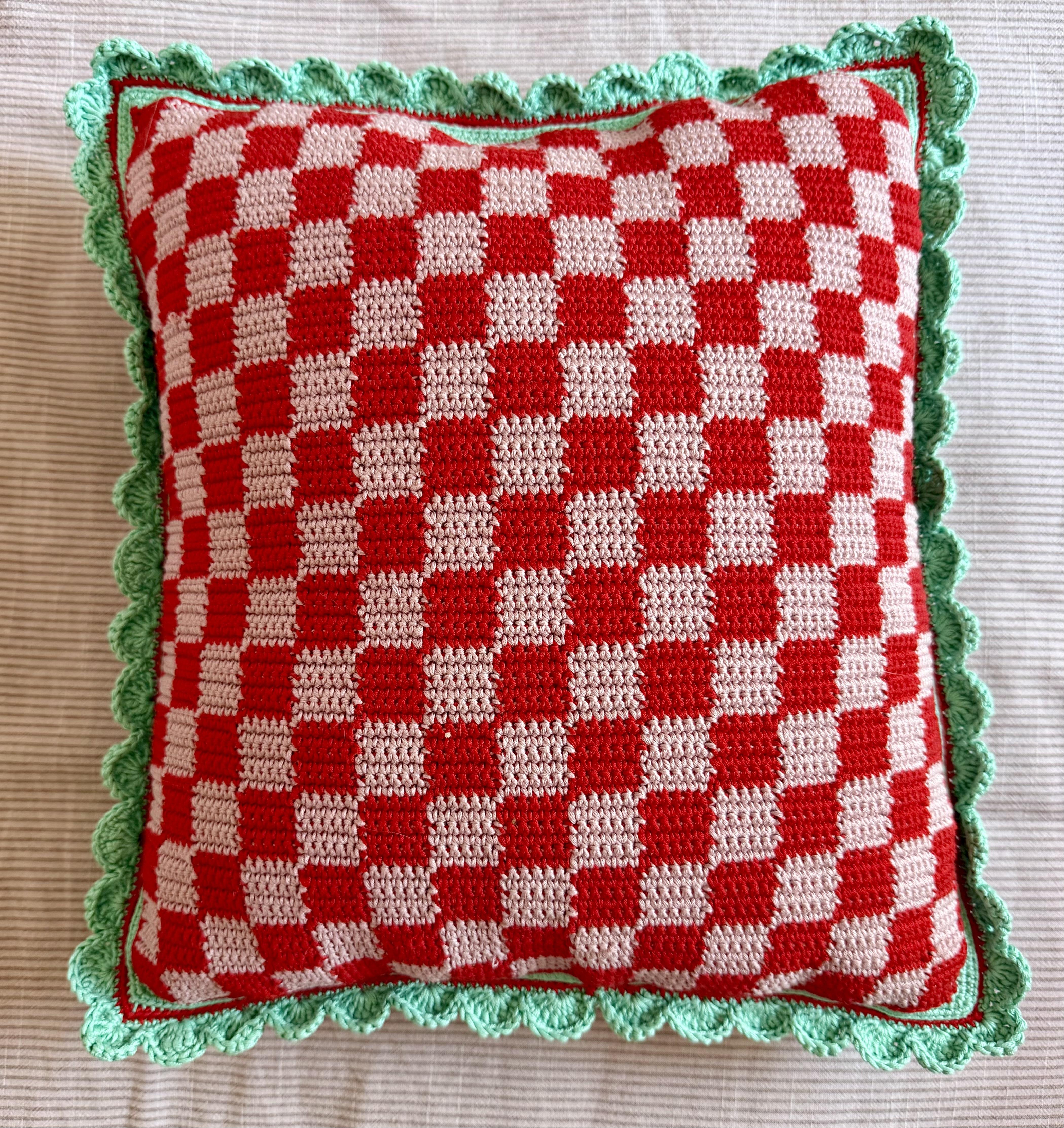 'More is More' Crochet cushions