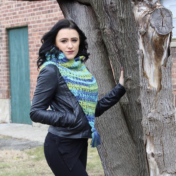 Hooded Turtleneck