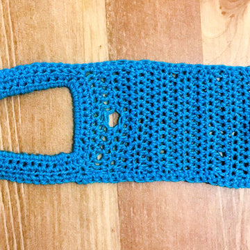Crochet Thread Dishtowel Holder