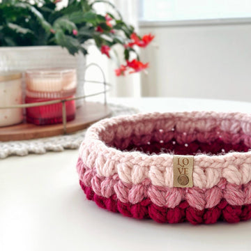 The Puffy Heart Basket 099