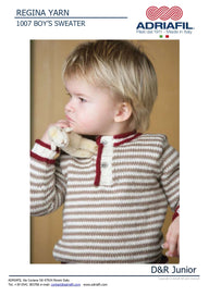 Boy's Sweater in Adriafil Regina - 1007 - Downloadable PDF