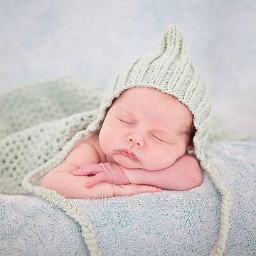 Easy Pointy Baby Elf Bonnet