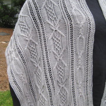 Therion Cluster Cable Lace Shawl