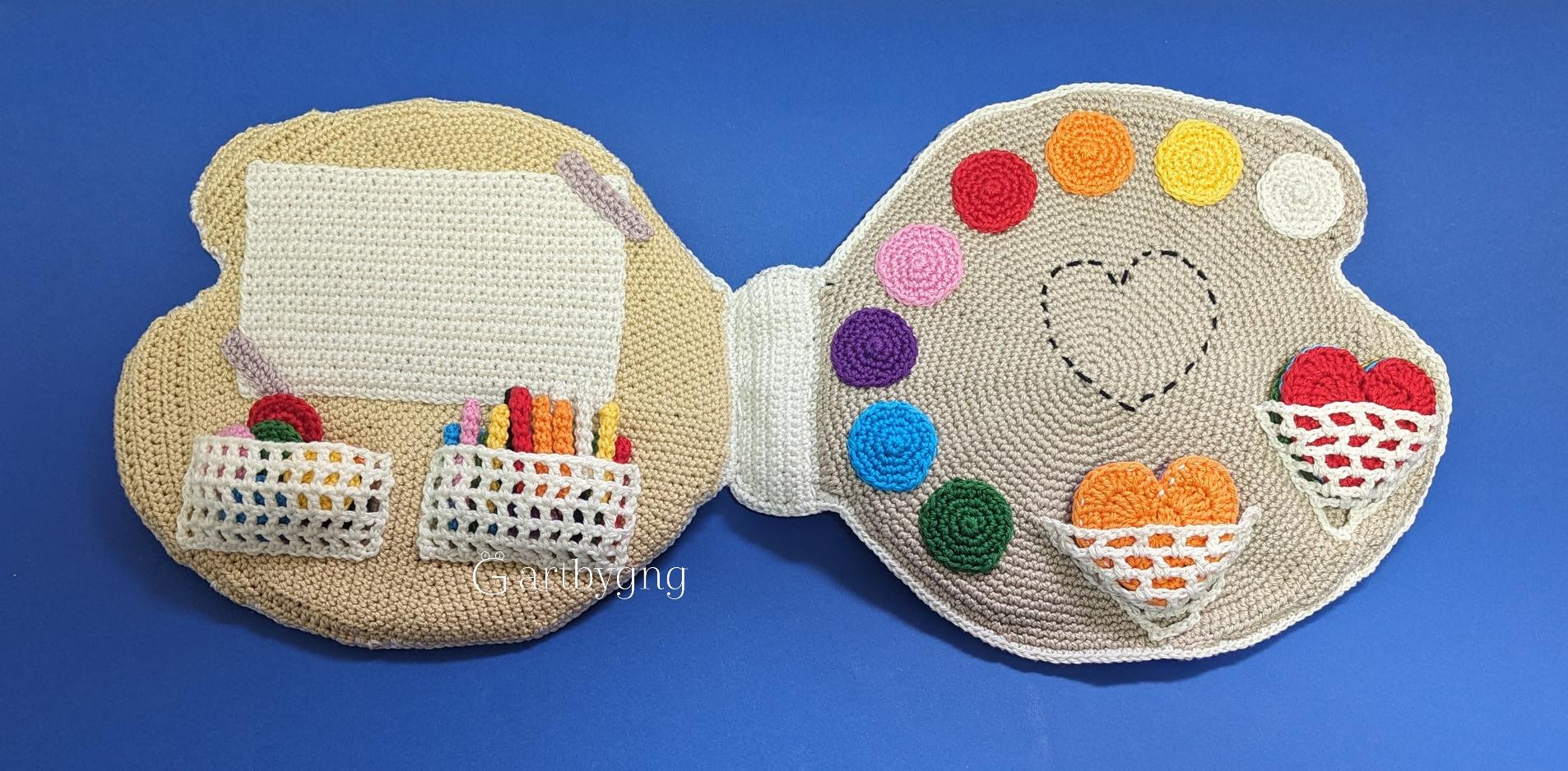 The Painter Quiet Book Pattern