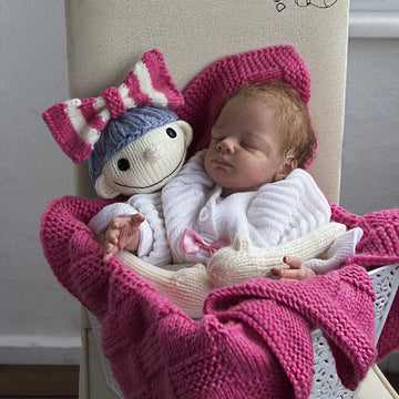 Baby Blanket with BowDoll