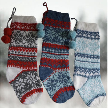 Snowflake Christmas Stocking