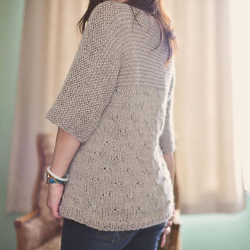 Knotted Pullover Sweater