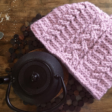 "Hygge Tea" tea cozy