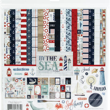Echo Park Paper Carta Bella Collection Kit 12"X12" - By The Sea