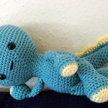 Amigurumi Häkelanleitung für den Dino Saurievieh ♥